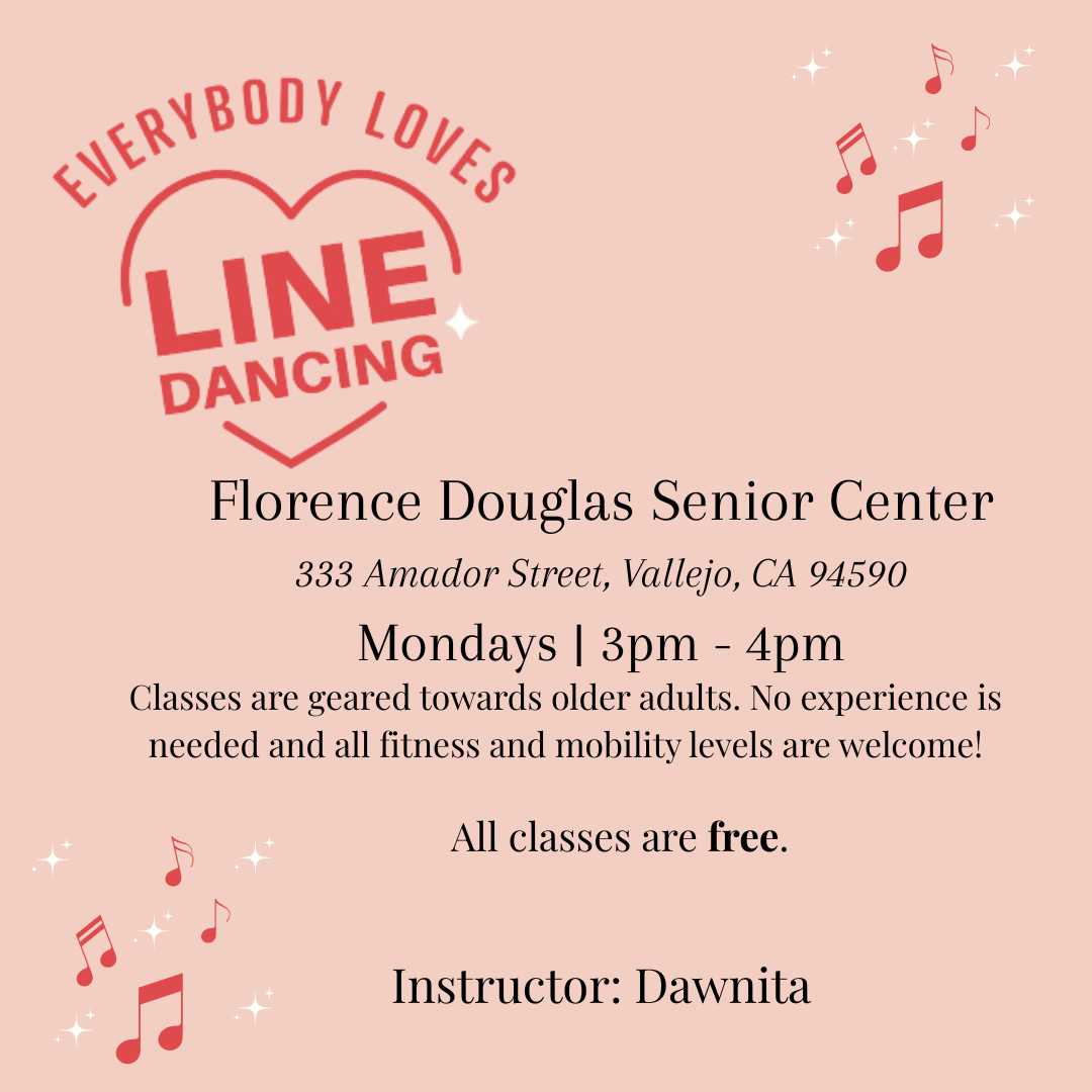 Everybody Loves Line Dancing at Florence Douglas