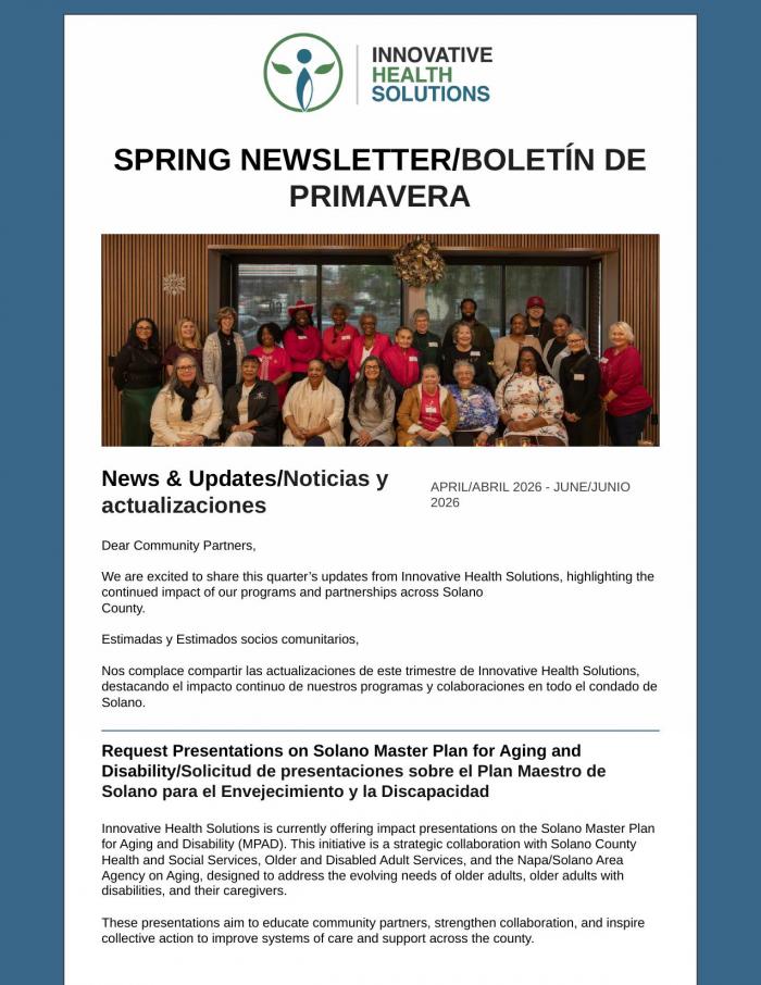 Spring Newsletter 2026