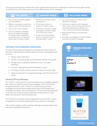 Berkeley Healthy Beverage Project